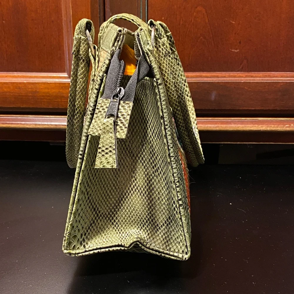 Multicolor Patchwork Handbag